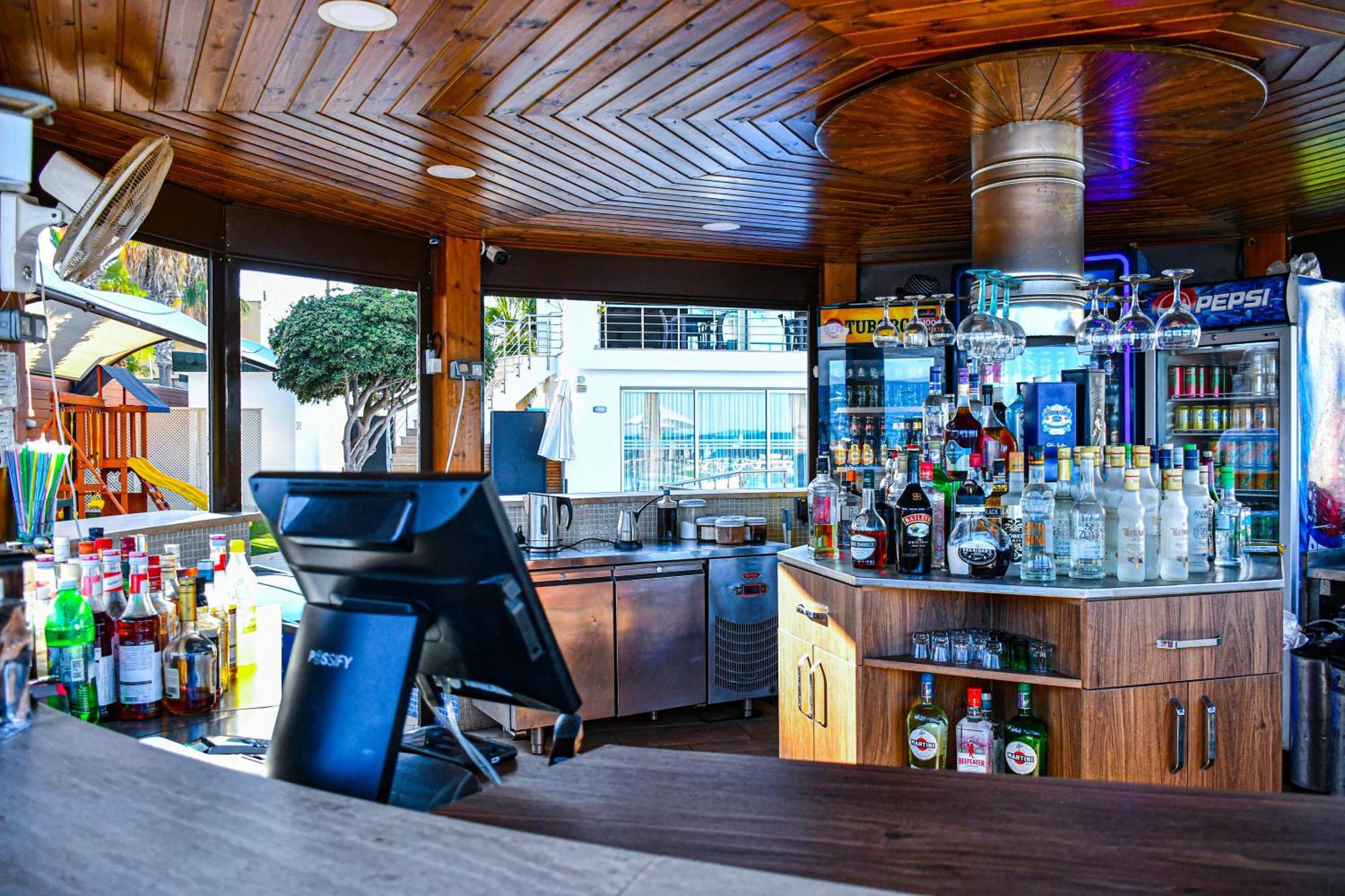 Mimoza Beach Hotel Agios Sergios المظهر الخارجي الصورة