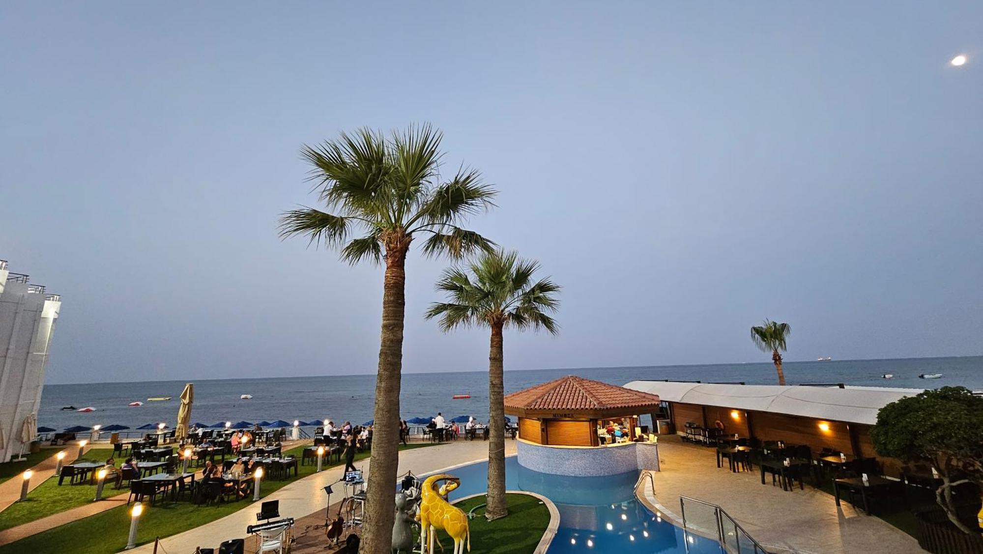 Mimoza Beach Hotel Agios Sergios المظهر الخارجي الصورة