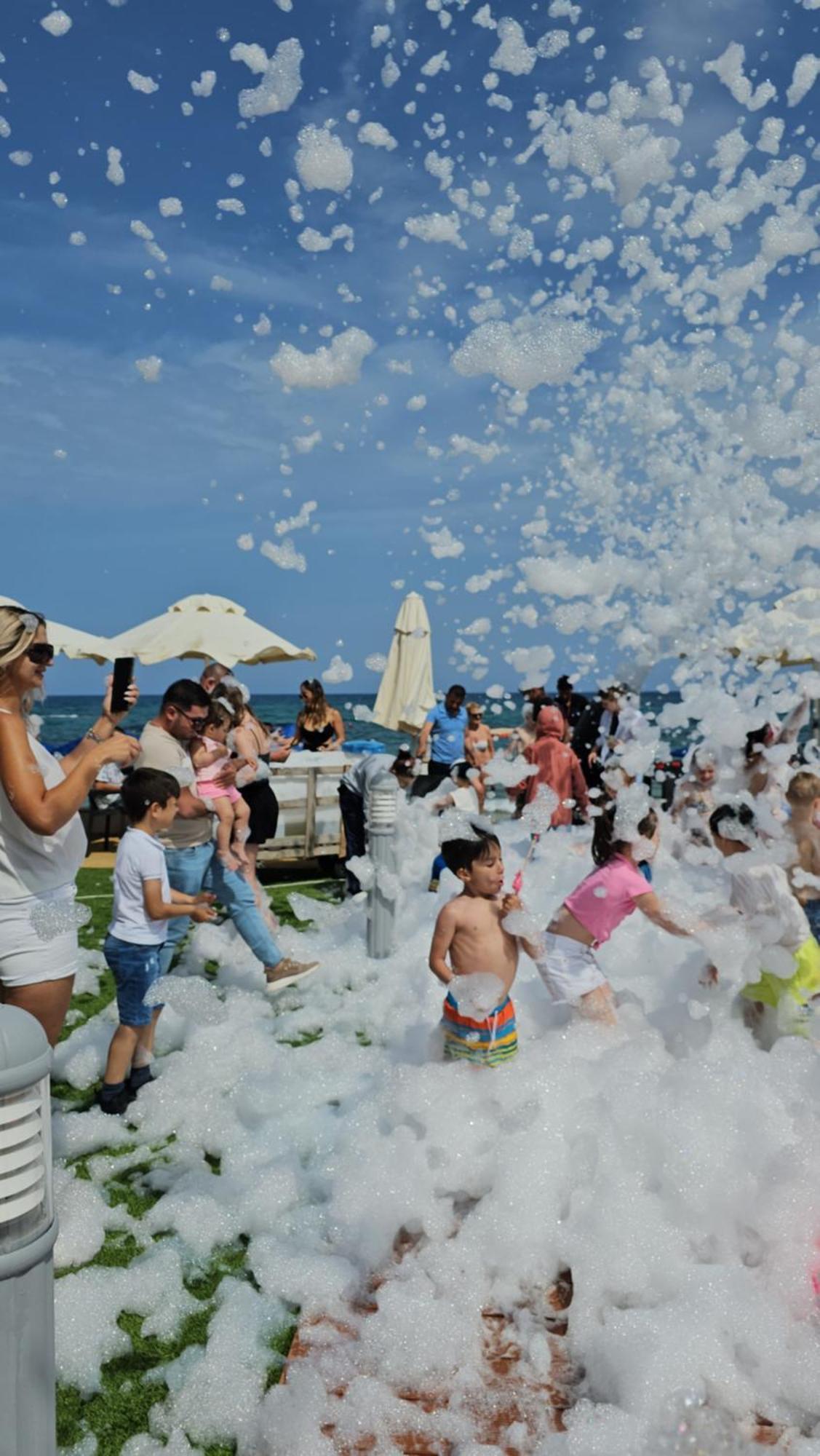 Mimoza Beach Hotel Agios Sergios المظهر الخارجي الصورة