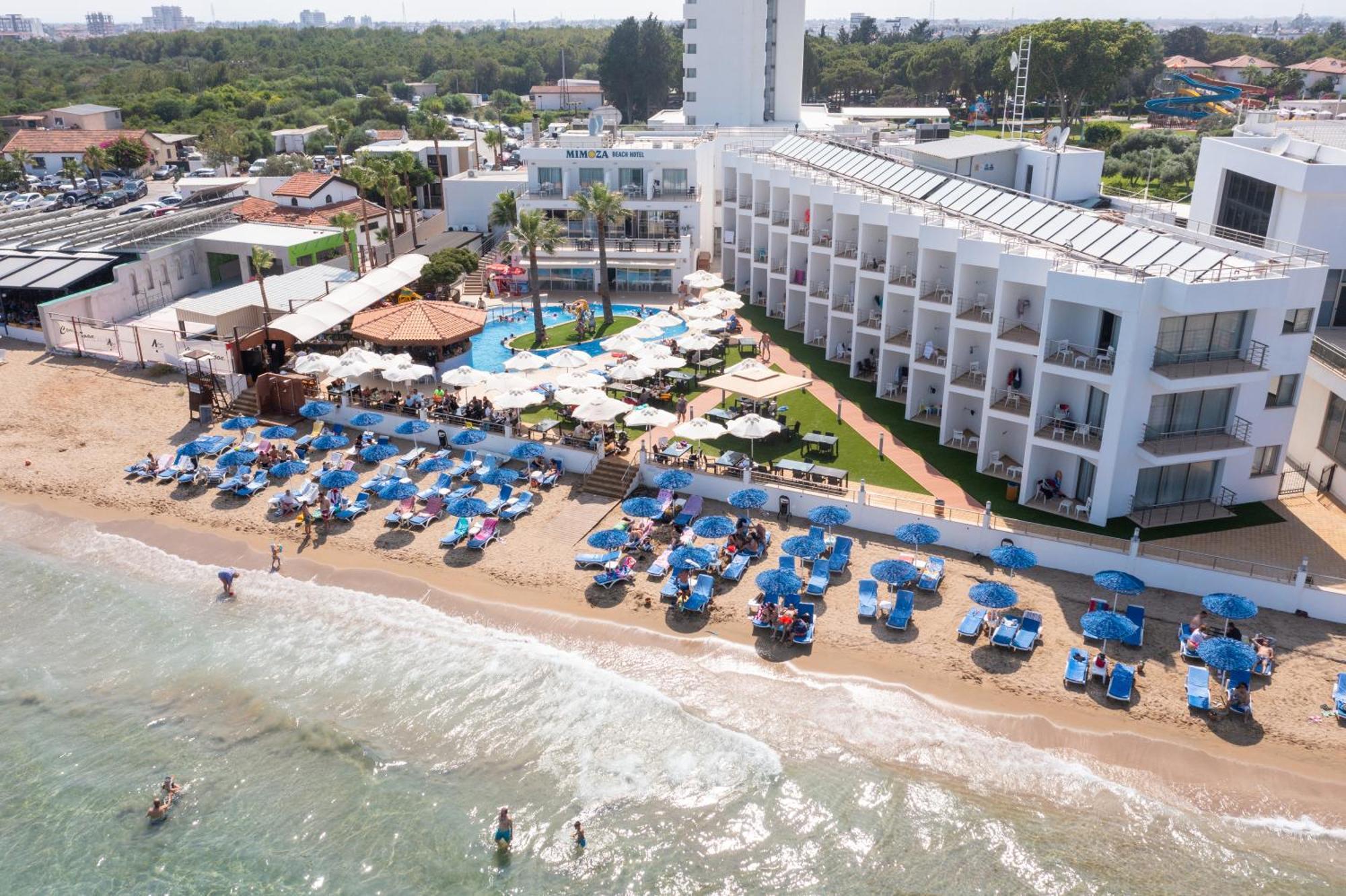 Mimoza Beach Hotel Agios Sergios المظهر الخارجي الصورة