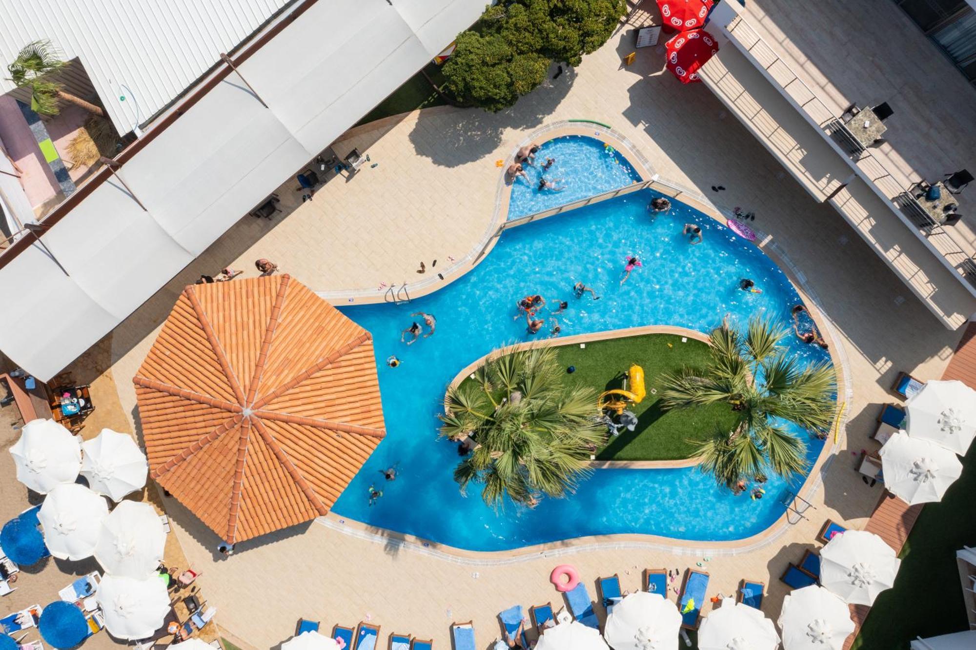Mimoza Beach Hotel Agios Sergios المظهر الخارجي الصورة