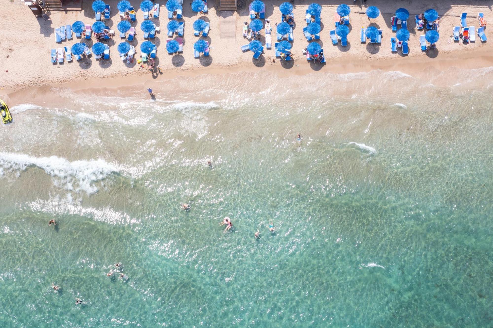 Mimoza Beach Hotel Agios Sergios المظهر الخارجي الصورة